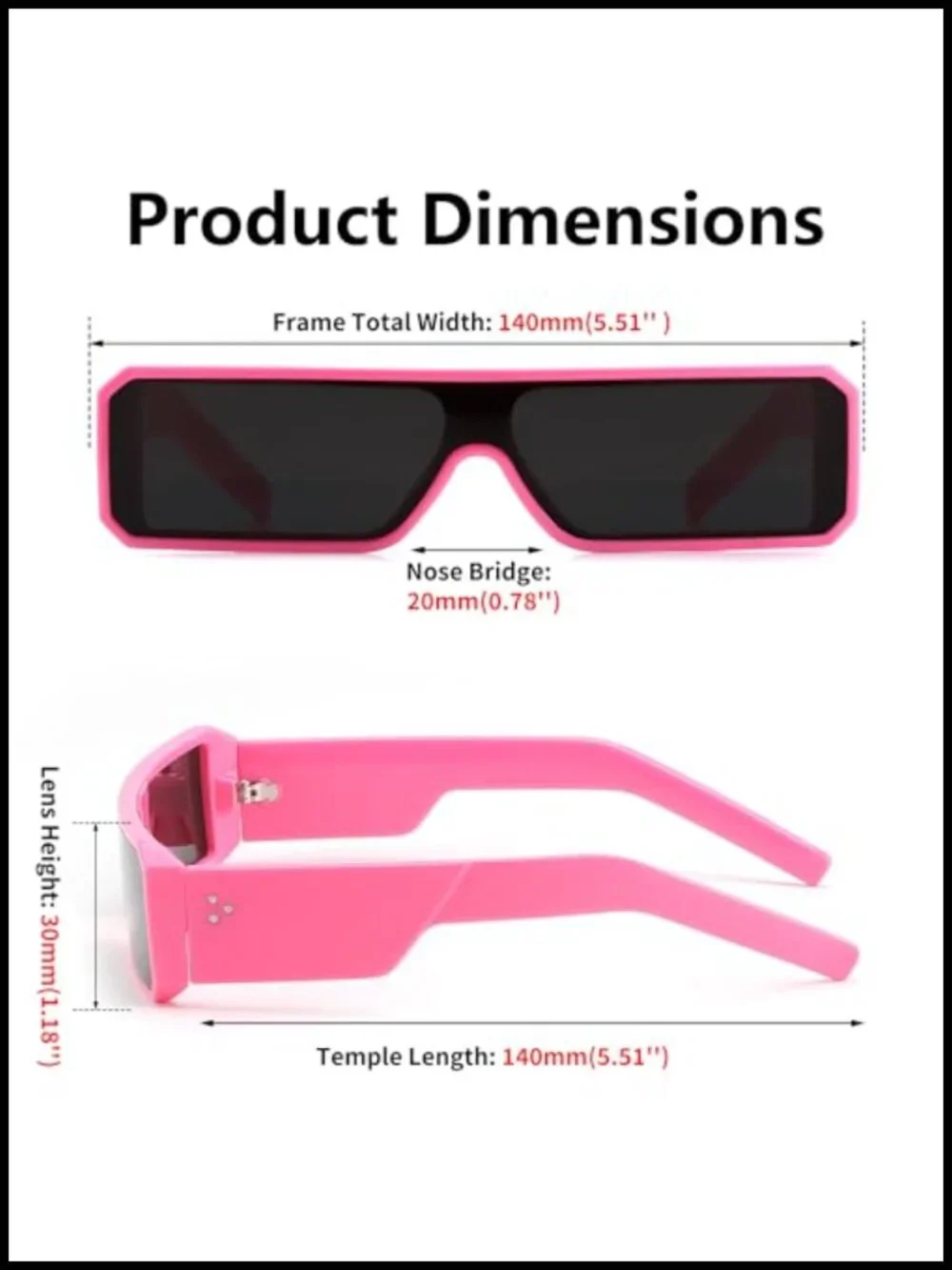 Rectangular Sunglasses, Slim Futuristic Small Y2K Shades UV400